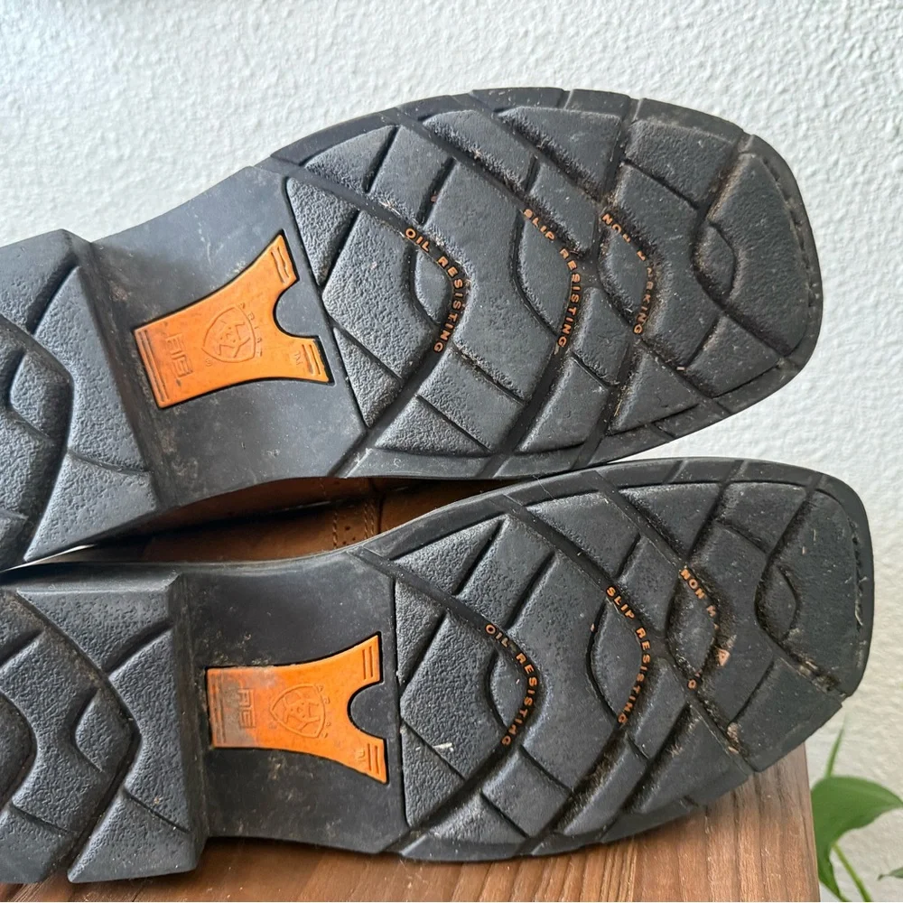 Artiat Men’s QuickDraw Square Toe Boots - Size 9.5D - Picture 8 of 10